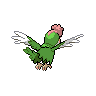 Green Plumage Squawkabilly back shiny sprites