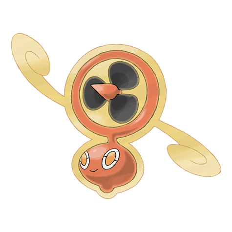 Fan Rotom official artwork