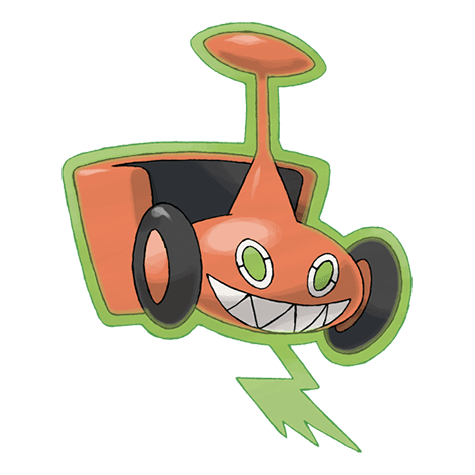 Mow Rotom official artwork