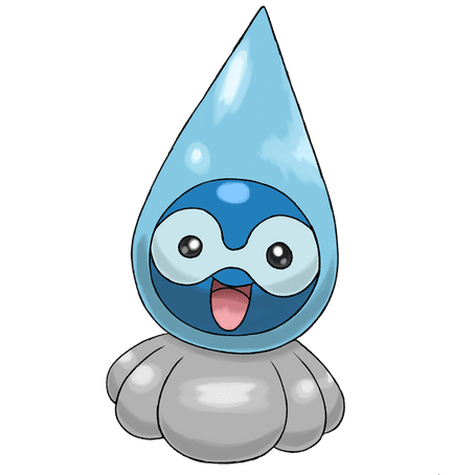 Rainy Castform official artwork
