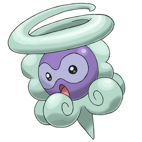 Snowy Castform official artwork