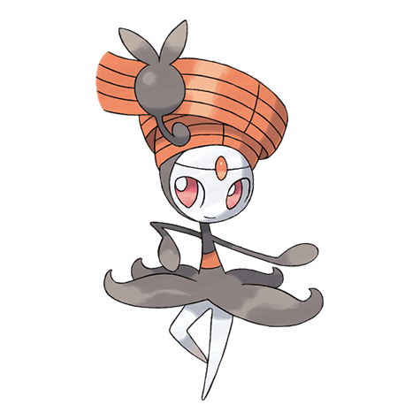 Pirouette Meloetta official artwork