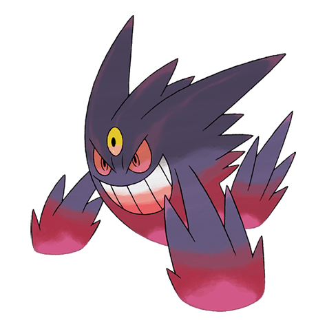 Mega Gengar official artwork