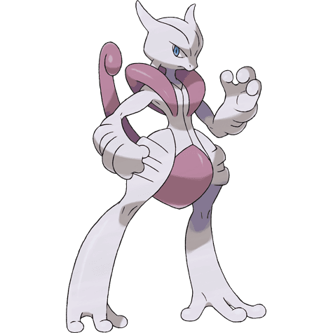 Mega Mewtwo X official artwork