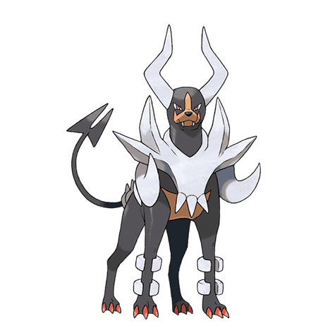 Mega Houndoom official artwork