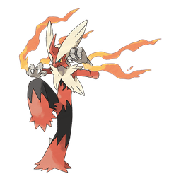 Mega Blaziken artwork