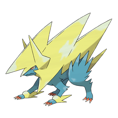Mega Manectric official artwork
