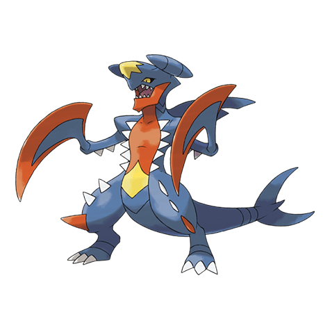 Mega Garchomp official artwork