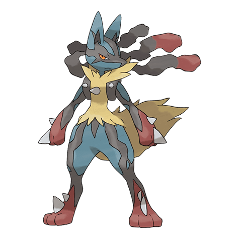 Mega Lucario official artwork