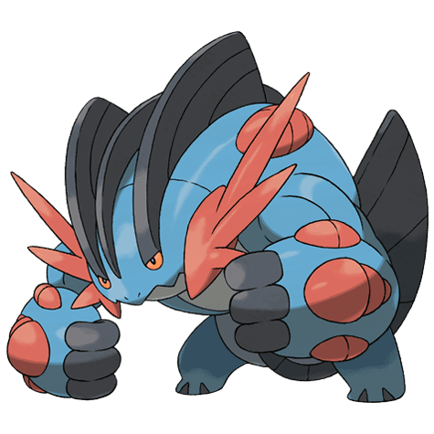 Mega Swampert official artwork