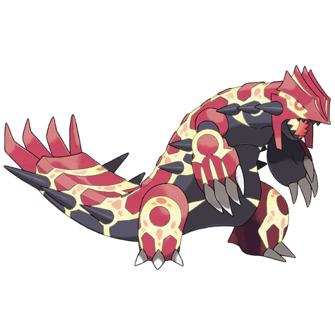 Primal Groudon official artwork