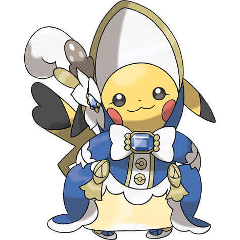 Pikachu Belle official artwork