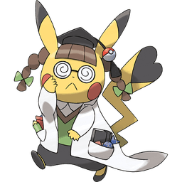 Pikachu Ph.D. artwork