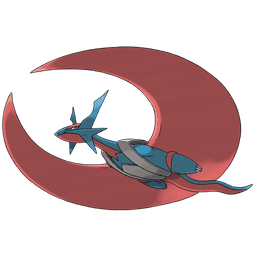 Mega Salamence artwork