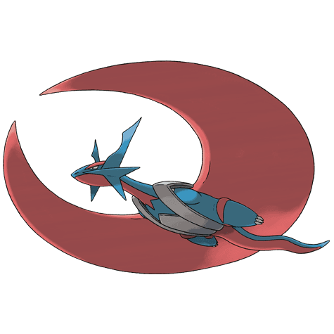 Mega Salamence official artwork