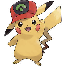 Hoenn Cap Pikachu artwork