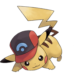 Sinnoh Cap Pikachu artwork