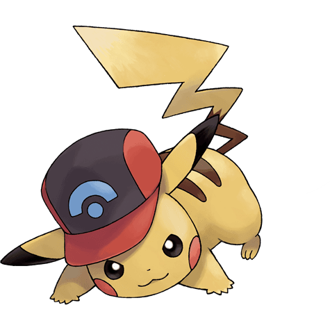 Sinnoh Cap Pikachu official artwork