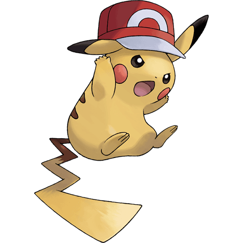 Kalos Cap Pikachu official artwork