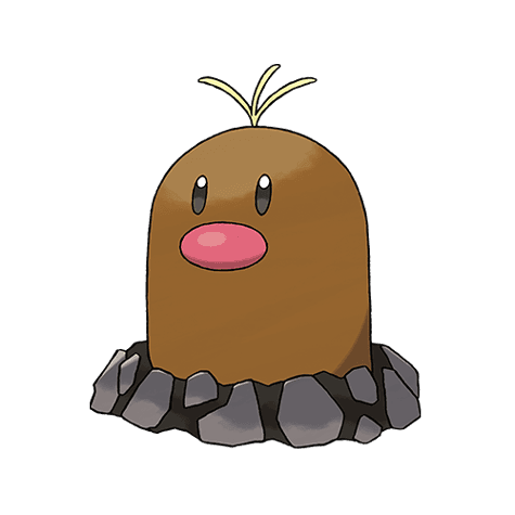 Alolan Diglett official artwork