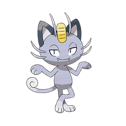 Alolan Meowth artwork