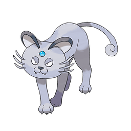 Alolan Persian artwork