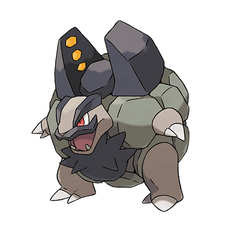 Alolan Golem official artwork