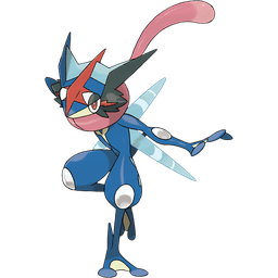 Ash’s Greninja artwork