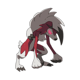 Midnight Lycanroc artwork