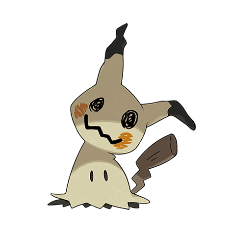 Totem Disguised Mimikyu official artwork