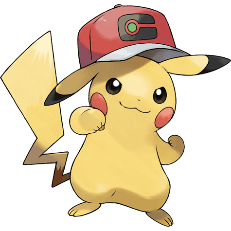 World Cap Pikachu official artwork