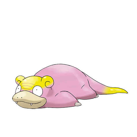 Galarian Slowpoke official artwork
