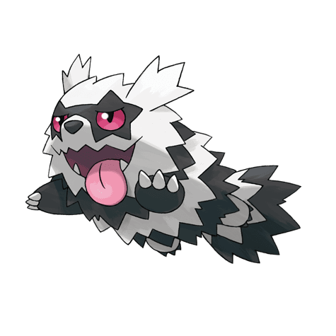 Galarian Zigzagoon official artwork