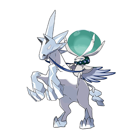 Ice Calyrex official artwork