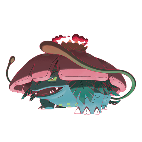 Gigantamax Venusaur official artwork