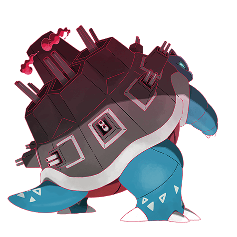 Gigantamax Blastoise official artwork