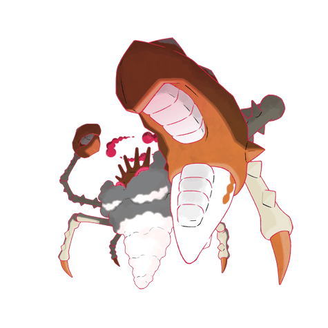 Gigantamax Kingler official artwork