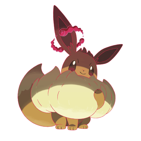 Gigantamax Eevee official artwork