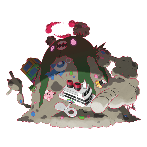 Gigantamax Garbodor official artwork