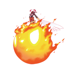 Gigantamax Cinderace artwork