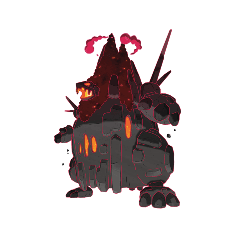 Gigantamax Coalossal official artwork