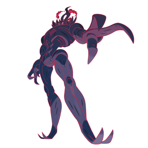 Gigantamax Grimmsnarl official artwork