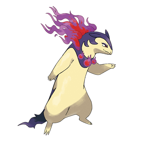 Hisuian Typhlosion official artwork