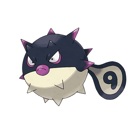 Hisuian Qwilfish official artwork