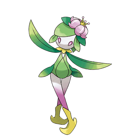 Hisuian Lilligant official artwork