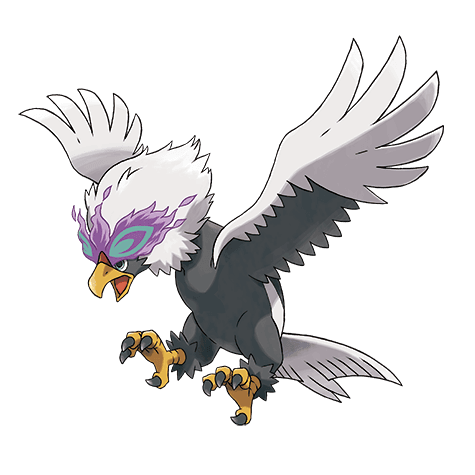 Hisuian Braviary official artwork