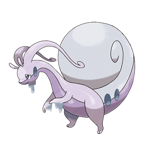 Hisuian Goodra official artwork