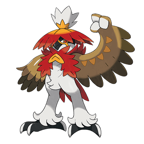 Hisuian Decidueye official artwork
