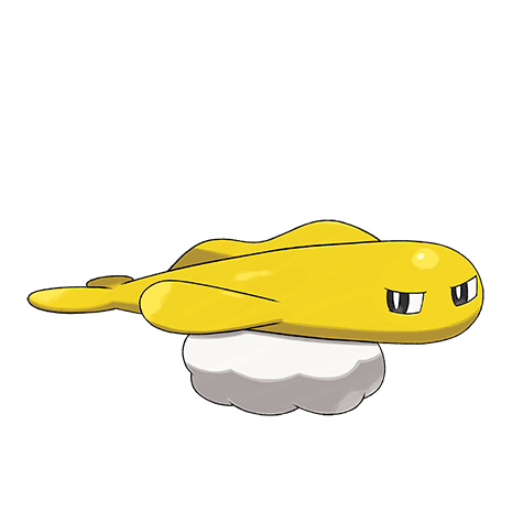 Stretchy Form Tatsugiri official artwork