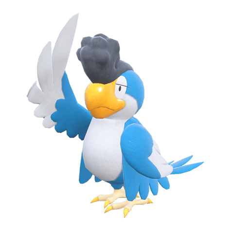 Blue Plumage Squawkabilly official artwork